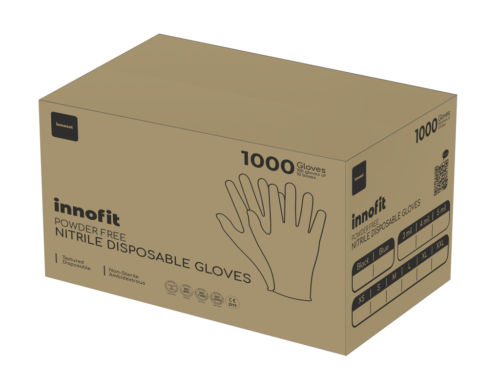 InnoFit® Nitrile Disposable Gloves