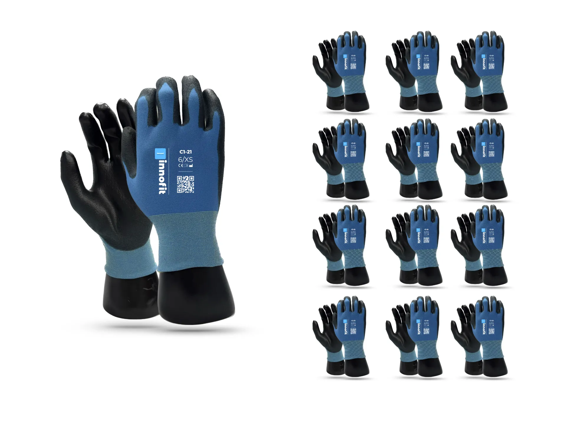 [C1-21] InnoFit® Dipped Work Gloves