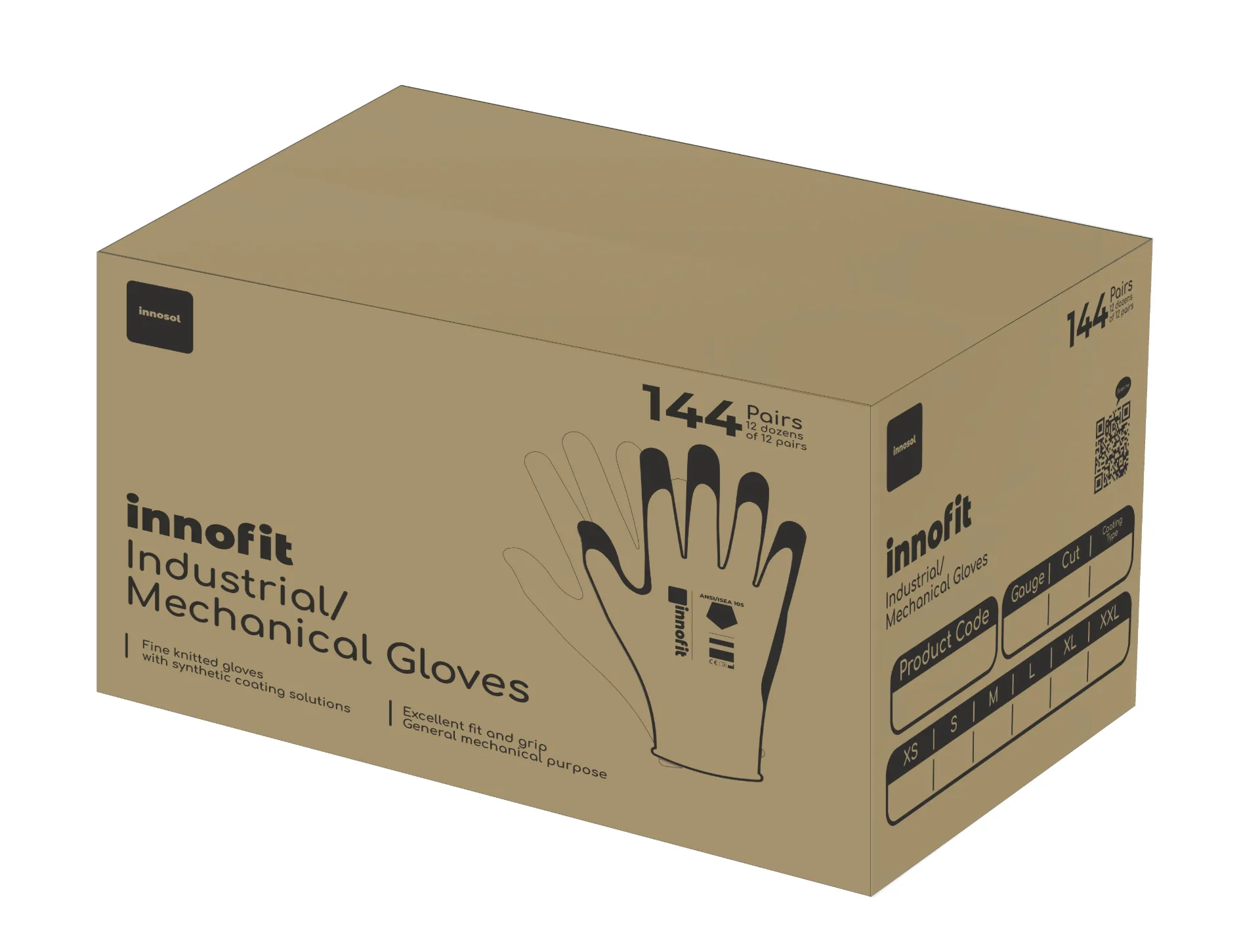 [C1-21] InnoFit® Dipped Work Gloves