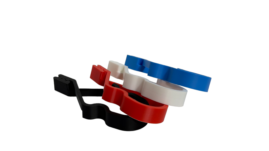 InnoFit Glove Pairing Clamp - Made in USA (Black, Pair)